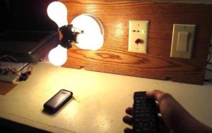 Дистанционное управление освещением с помощью специальных выключателей